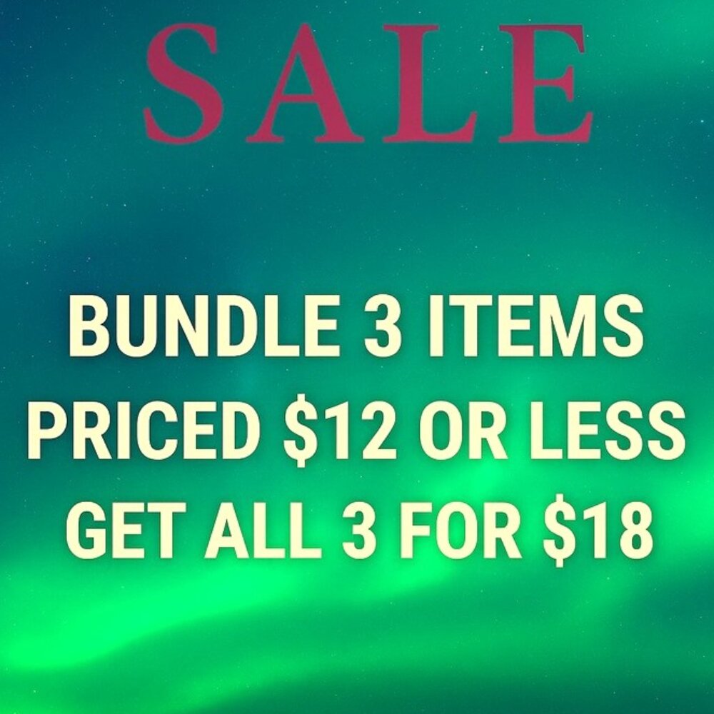 BUNDLE 3 ITEMS PRICED $12 OR LESS - GET 3 FOR $18